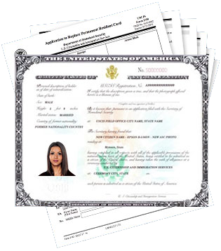 Certificate of Citizenship Application 